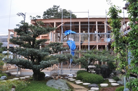建て方 西郷の家 岐阜の設計事務所 スペースワイドスタジオ