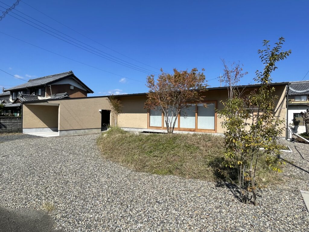 瑞穂の平屋の外観